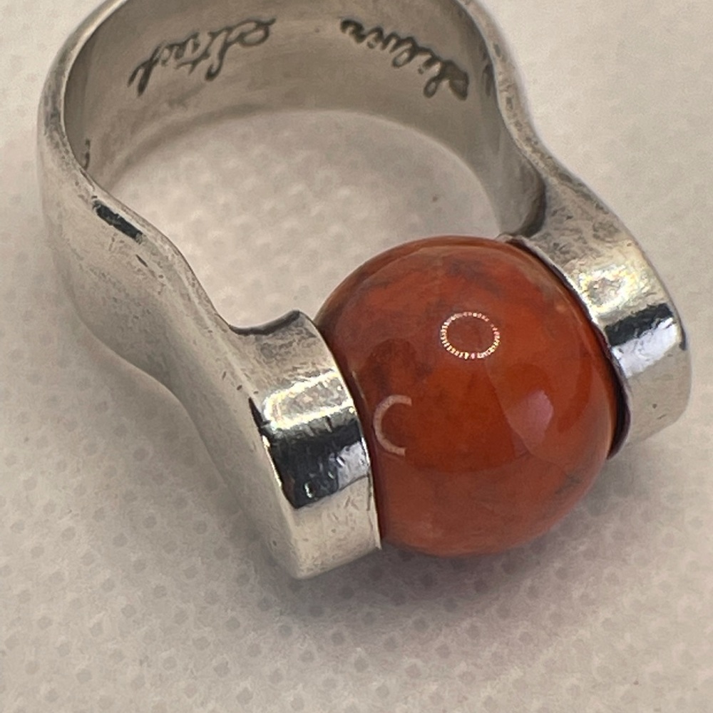 Multicolor Sterling Silver Ring - image 2